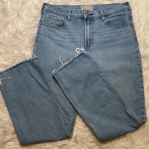 🟢3 items for $20—EVERLANE cropped/ankle frayed hemline pockets zip closure